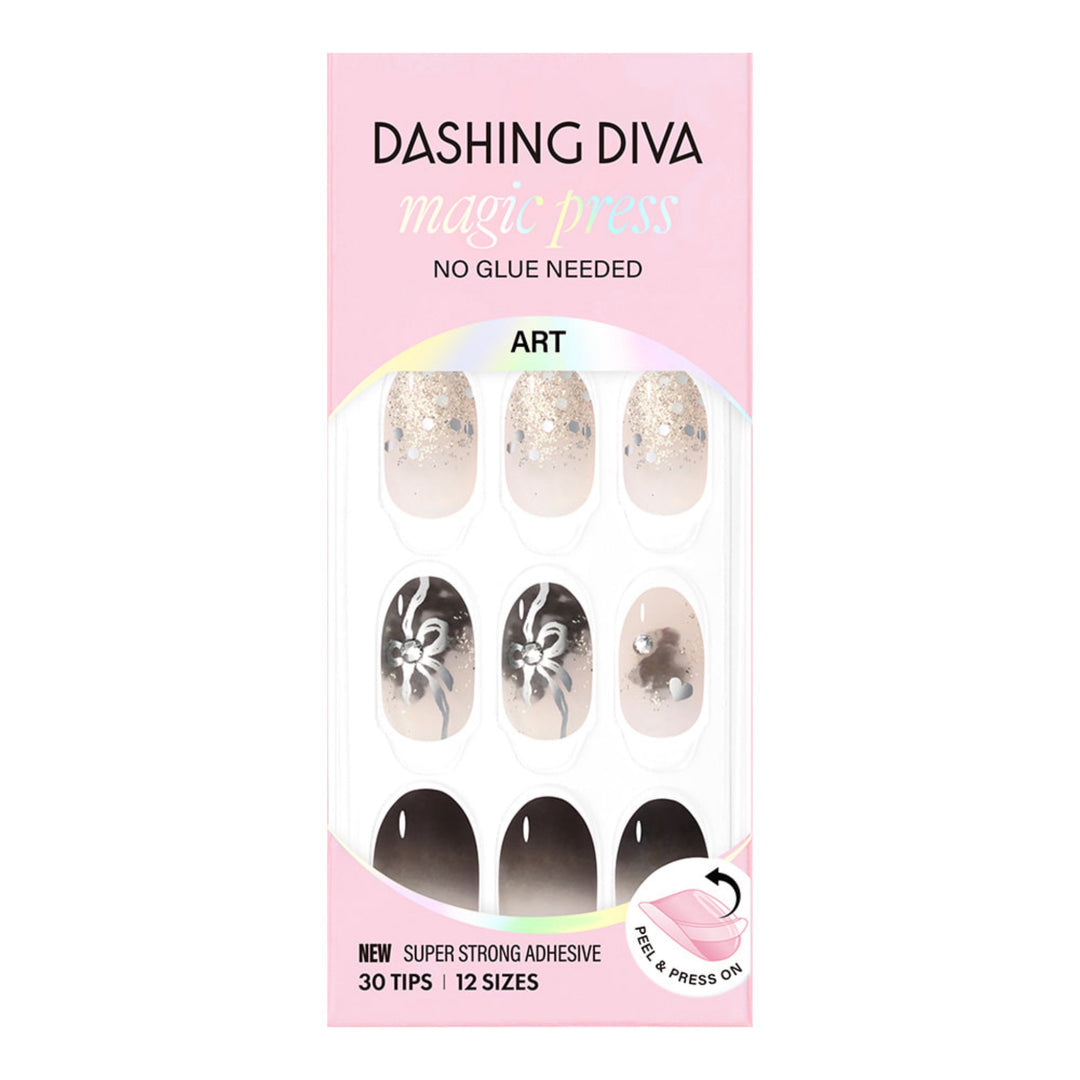 New Magic Press Nails (Mani)  - Hazy Ink