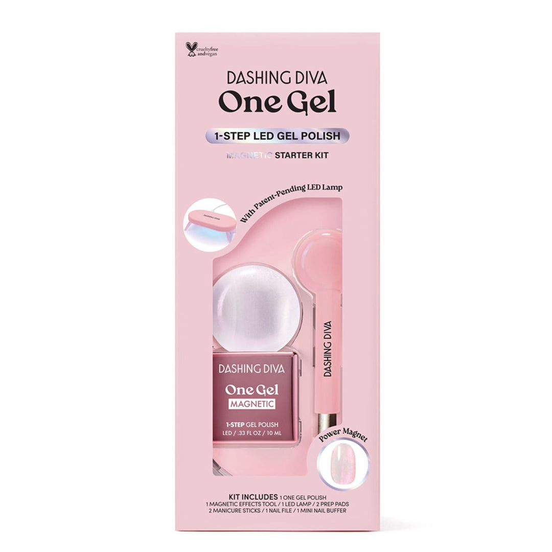 One Gel - Iridescent Topper One Gel Magnetic Kit (Lamp Included)